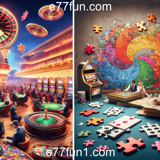 Descubra o Mundo dos Quebra-Cabeças no e77fun.com